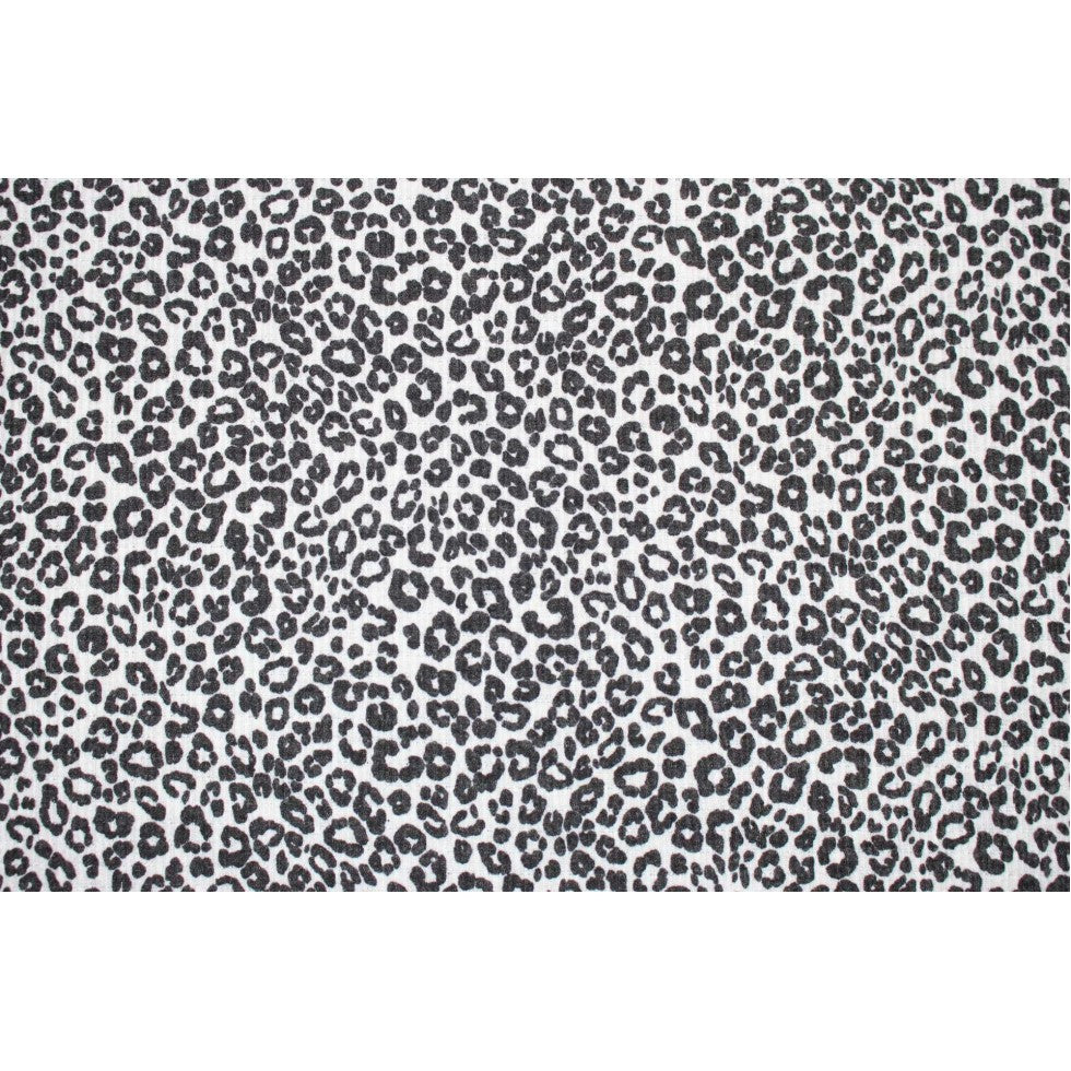 MW -Chandail à manches longues noir à poche Leopard Naturel-Classique